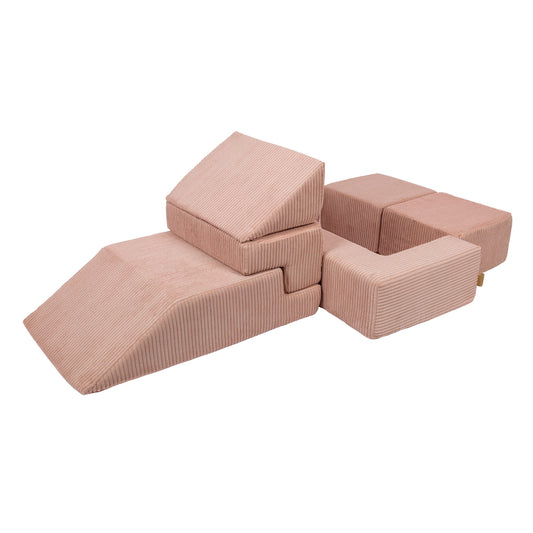6-Delige Foamblokken speelbank play sofa in 4 Kleuren