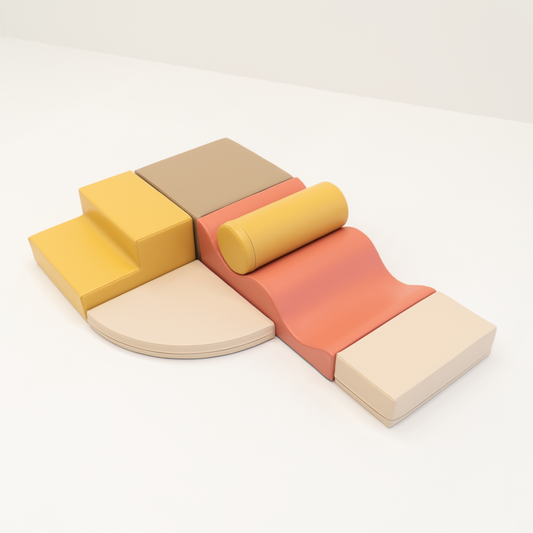 IGLU Explorer Soft Play – 6 Pastel Klimblokken
