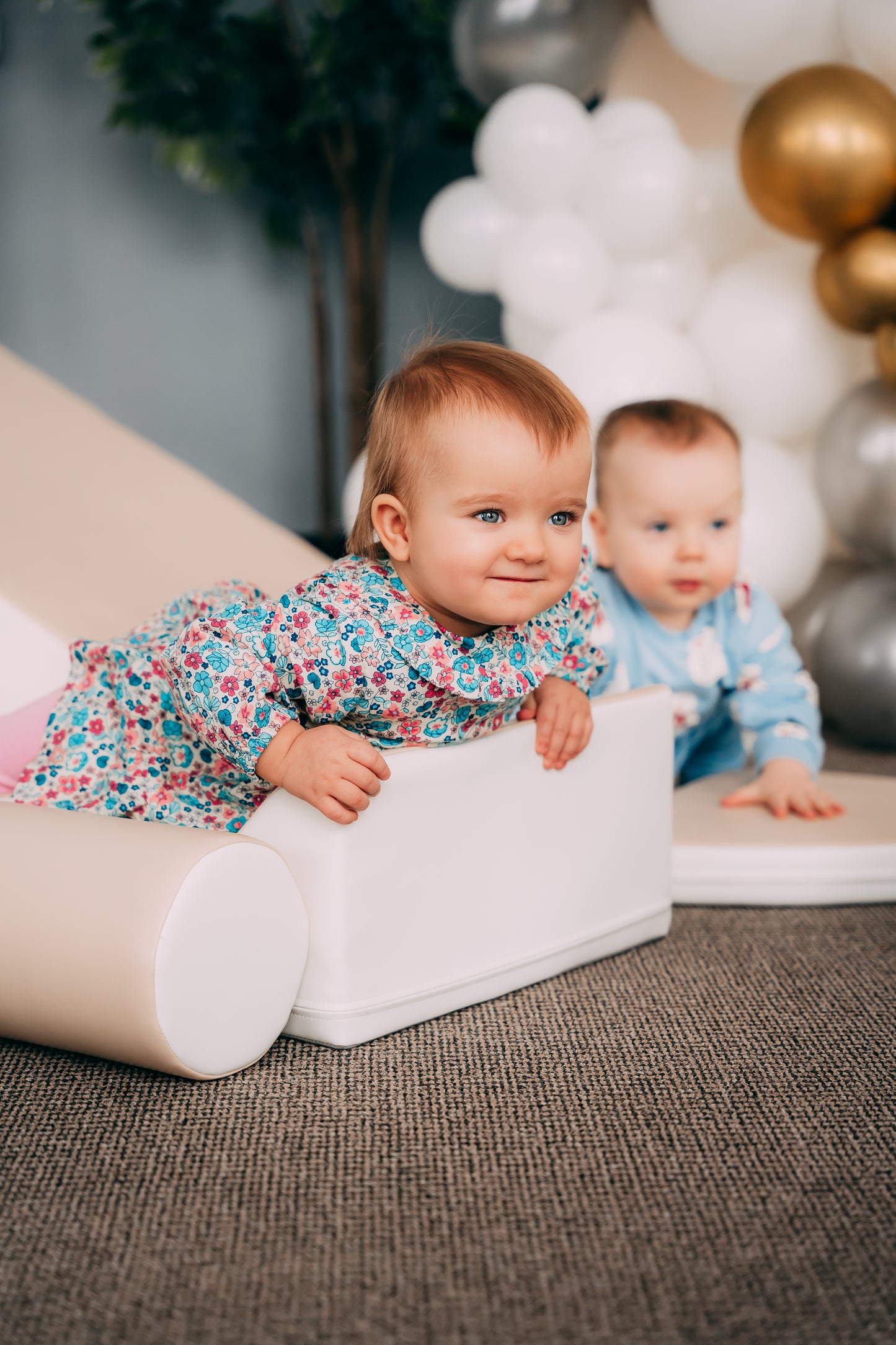 IGLU Explorer Zachte Speelset – Wit Beige Klimblokken