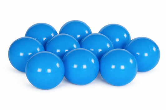 Ballenbakballen 8 cm Lichtblauw