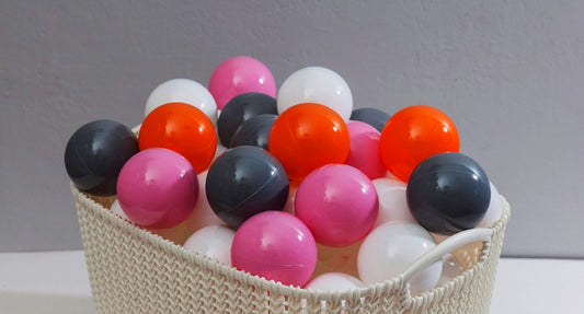 Ballenbakballen 7 cm Oranje