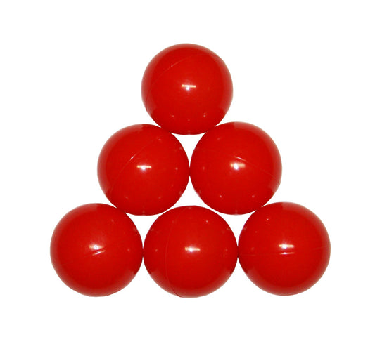 Ballenbakballen 8 cm Rood