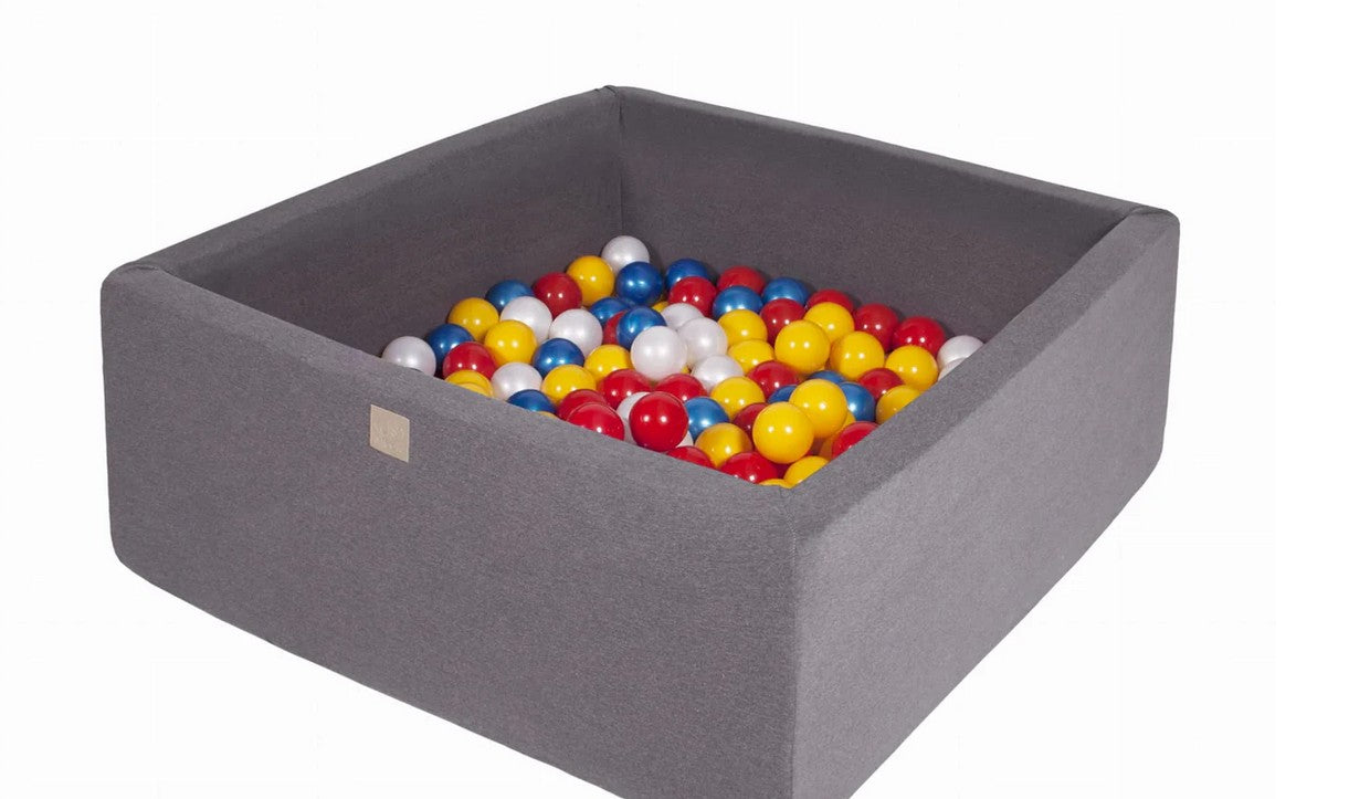 Ballenbakballen 7 cm – metallic blauw