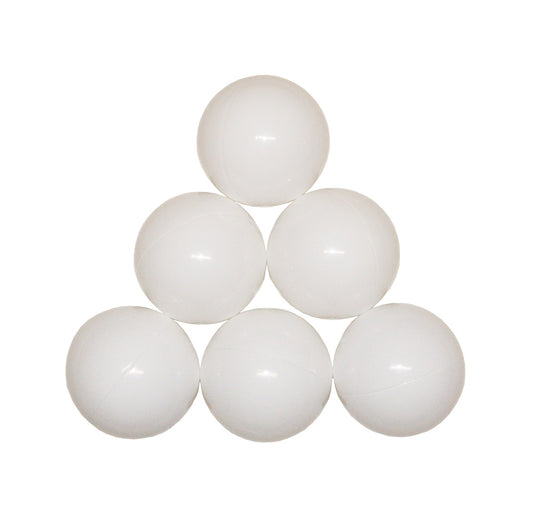 Ballenbakballen 8 cm Wit