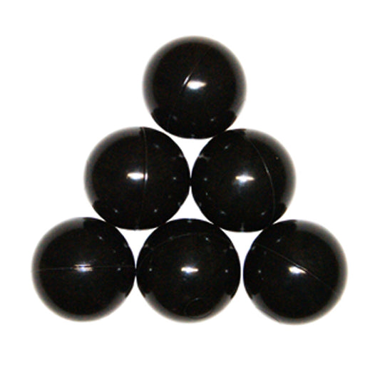 Ballenbakballen 7 cm Zwart
