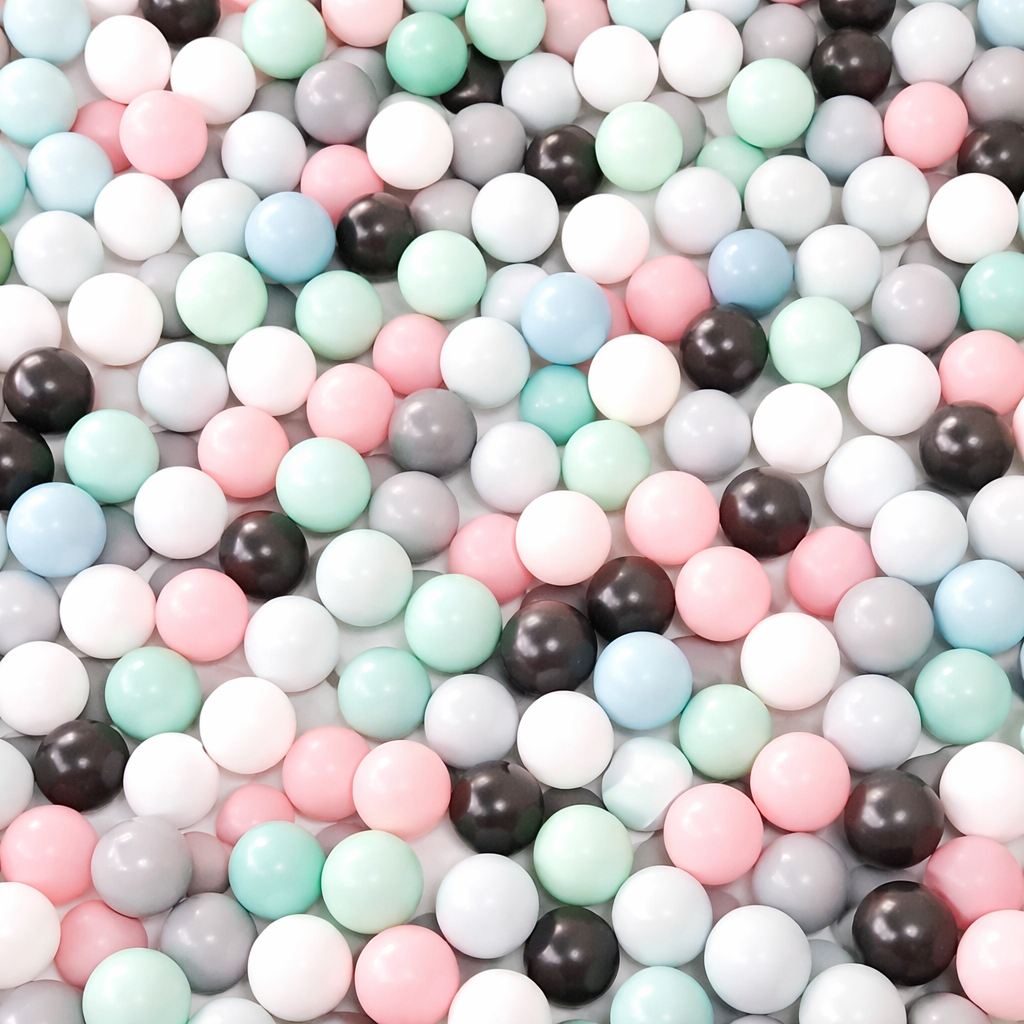 Pastel ballenbakballen