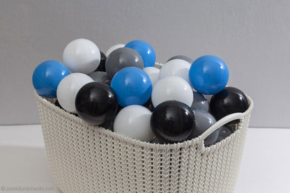 Ballenbakballen 7 cm Grijs