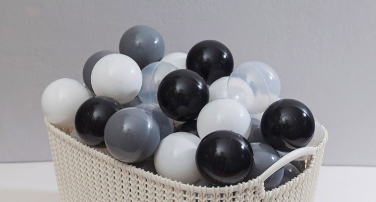 Ballenbakballen 7 cm Grijs