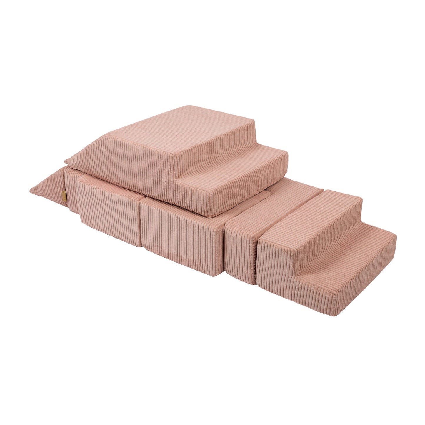 Multifunctionele 6-Delige Foamblokken Playsofa in 4 Kleuren