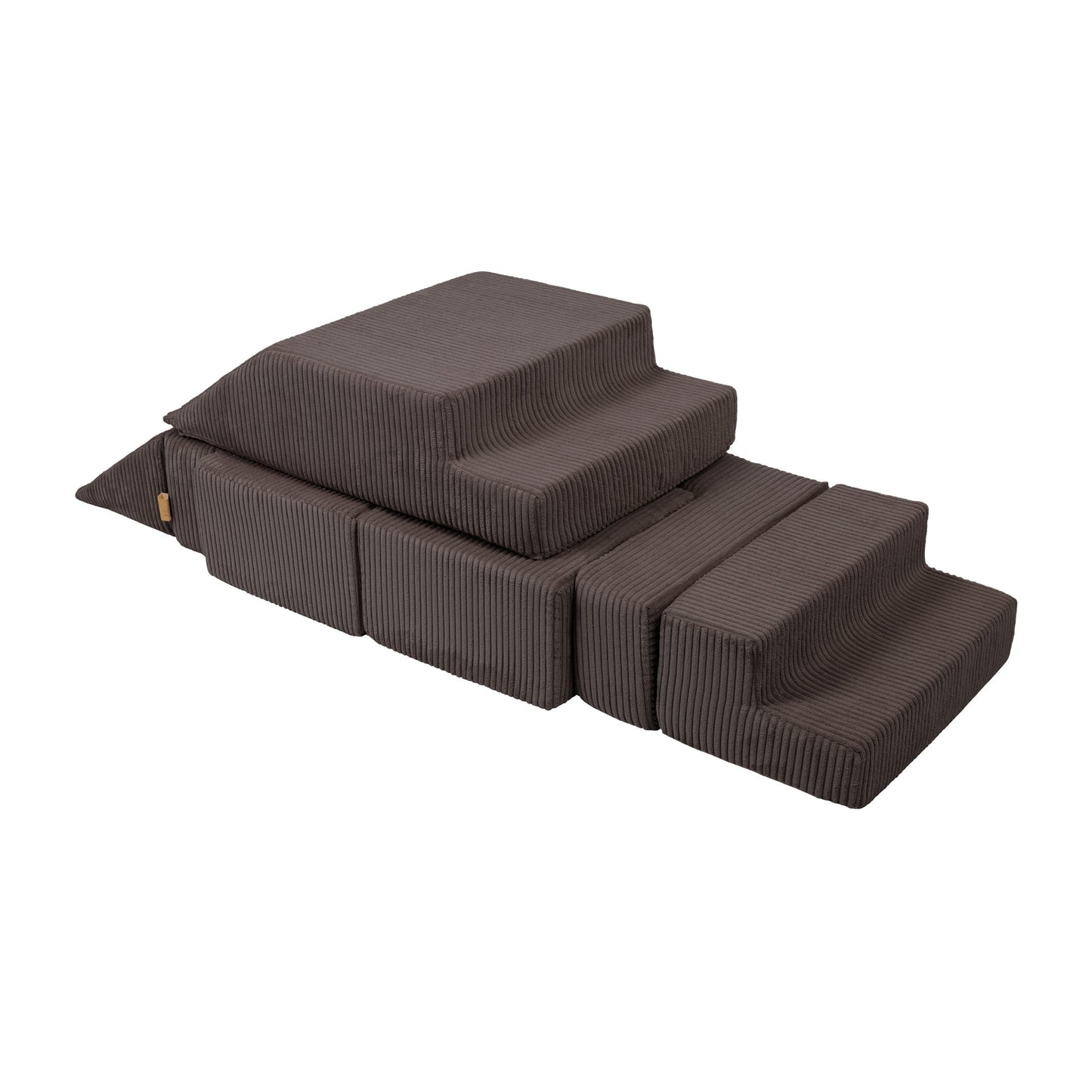 Multifunctionele 6-Delige Foamblokken Playsofa in 4 Kleuren