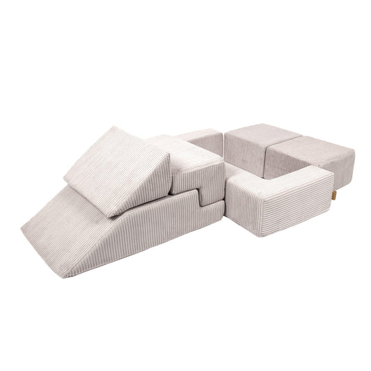 6-Delige Foamblokken speelbank play sofa in 4 Kleuren