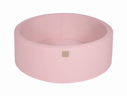MeowBaby Ronde fluwelen ballenbak Poederroze