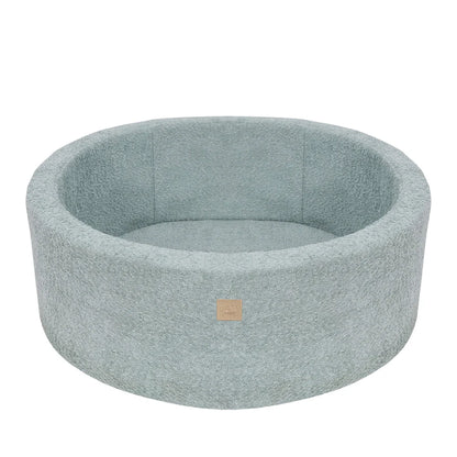 MeowBaby Ronde Bouclé ballenbak Fresh Mint