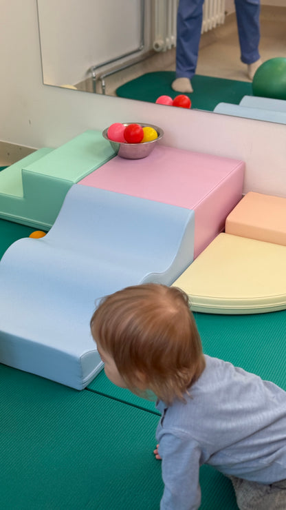 IGLU Explorer Zachte Speelset – Licht pastel Klimblokken