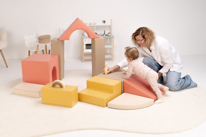 Klimblokken Baby Gym  10-delig – IGLU Soft Play Foamblokken | 5 Varianten