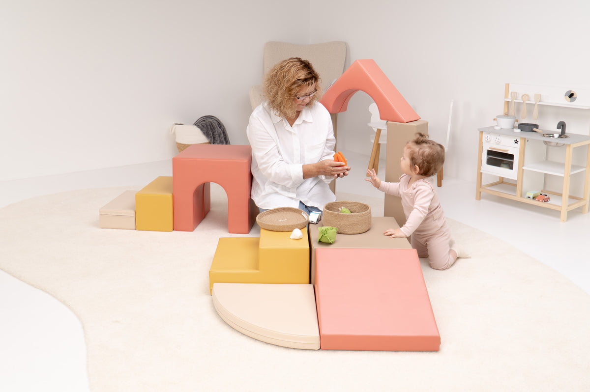 Klimblokken Baby Gym  10-delig – IGLU Soft Play Foamblokken | 5 Varianten