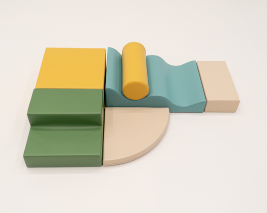 IGLU Soft Play Foamblokken – Explorer Zee 6 delen