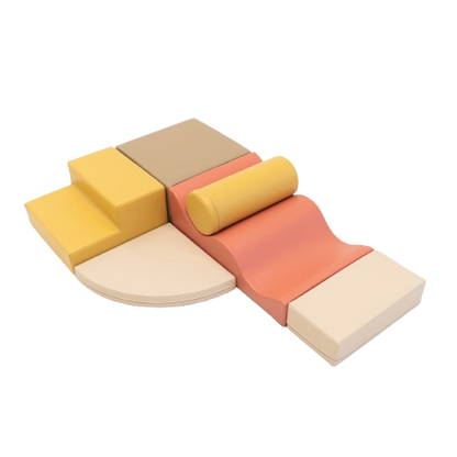 IGLU Explorer Soft Play – 6 Pastel Klimblokken