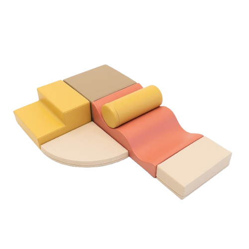 IGLU Explorer Soft Play – 6 Pastel Klimblokken