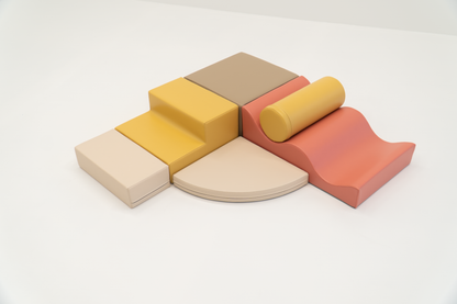 IGLU Explorer Soft Play – Pastel Klimblokken