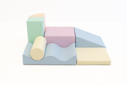 IGLU Discoverer foamblokken Set – Softplay Speelset | In 4 Kleurvarianten