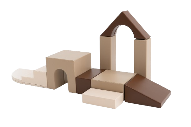 Klimblokken Baby Gym  10-delig – IGLU Soft Play Foamblokken | 5 Varianten
