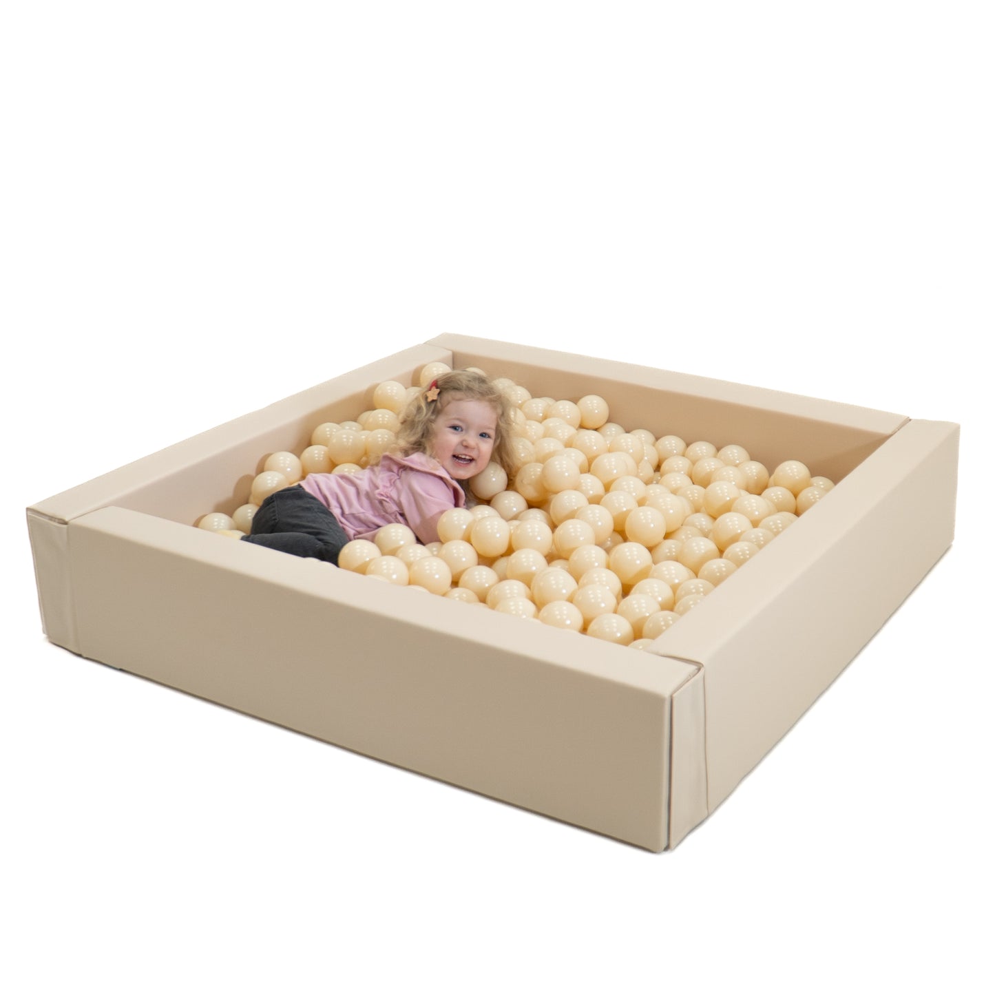 Ballenbakballen 7 cm Beige