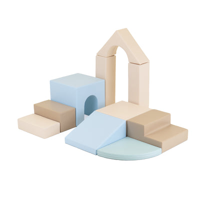 Klimblokken Baby Gym  10-delig – IGLU Soft Play Foamblokken | 5 Varianten