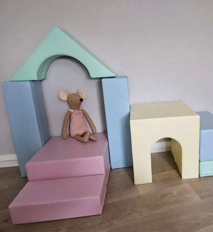Klimblokken Baby Gym  10-delig – IGLU Soft Play Foamblokken | 5 Varianten