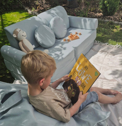 Outdoor Kinderbank Sofa – Modulaire Speelbank – 2 Kleuren