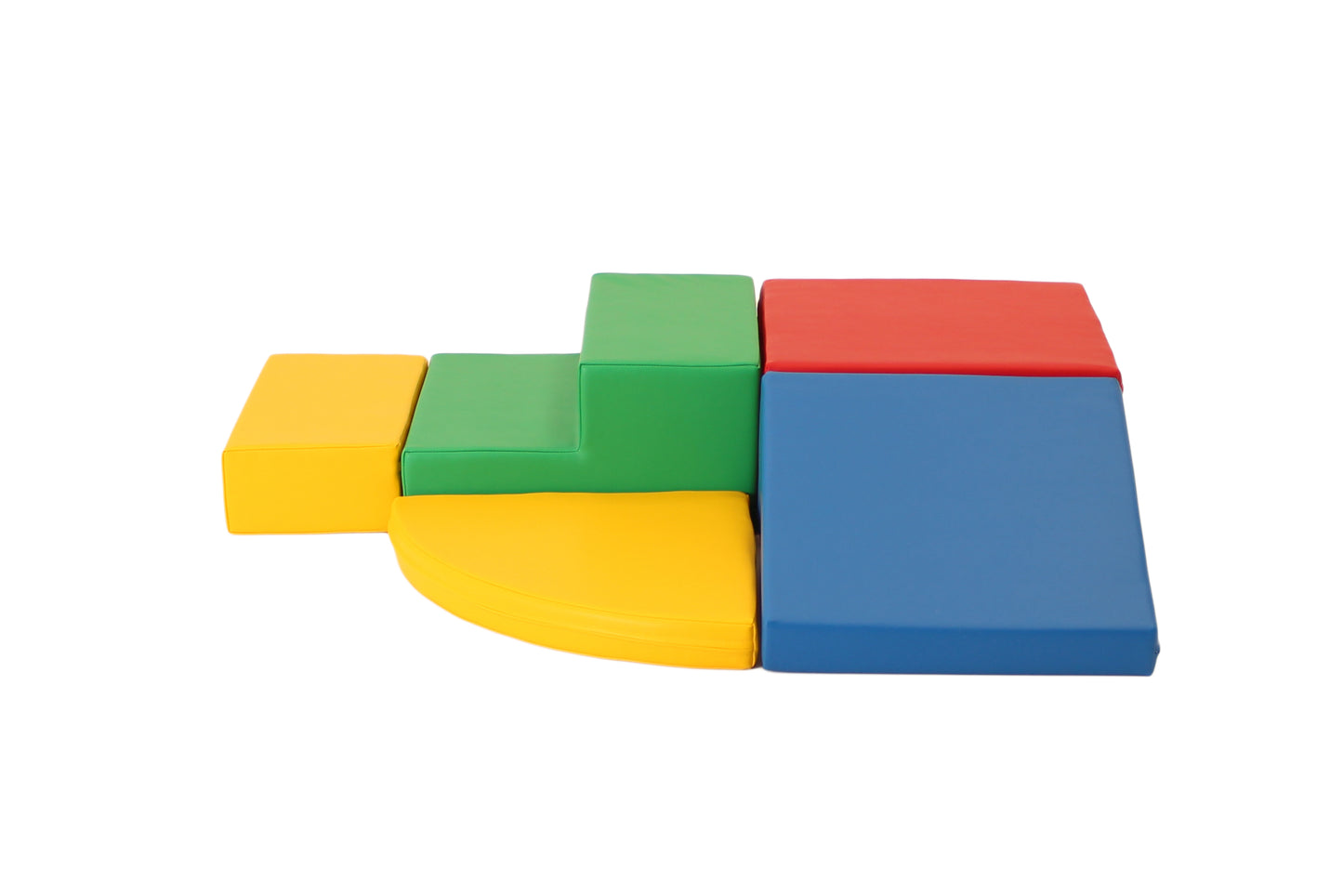 IGLU Soft Play foamblokken multicolor set – rood groen geel blauw klimblokken peuter baby
