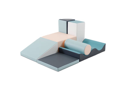 IGLU Discoverer foamblokken Set – Softplay Speelset | In 4 Kleurvarianten