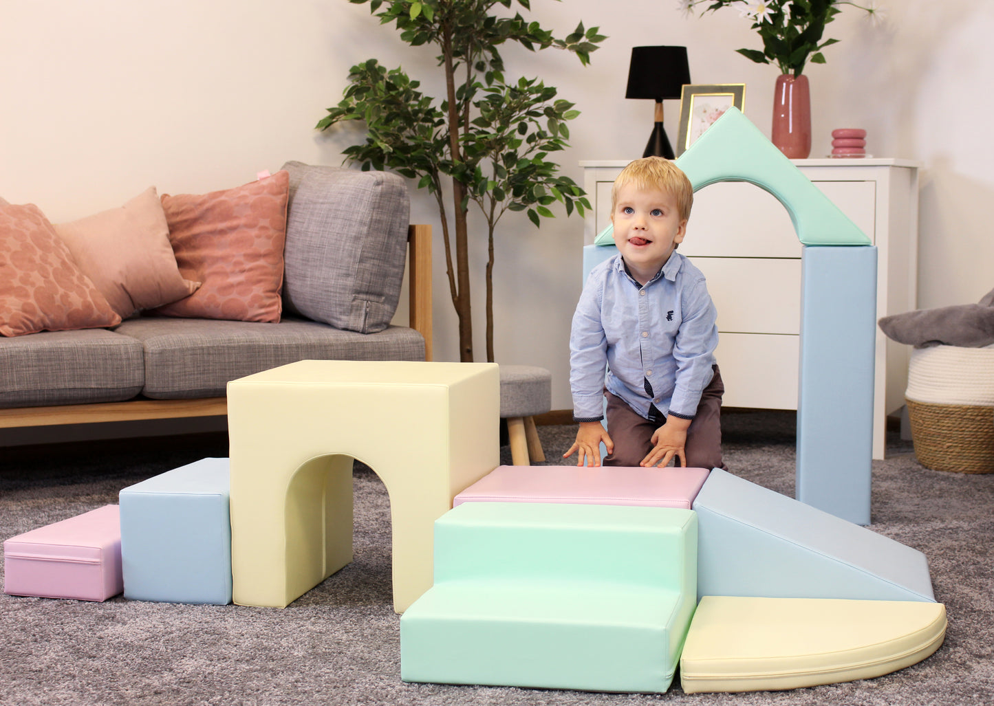 IGLU klimblokken 10 delige set foamblokken – Softplay Speelset