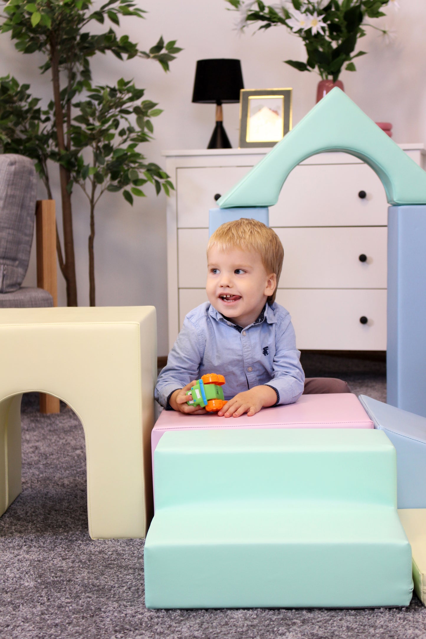 IGLU klimblokken 10 delige set foamblokken – Softplay Speelset