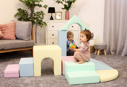 IGLU klimblokken 10 delige set foamblokken – Softplay Speelset
