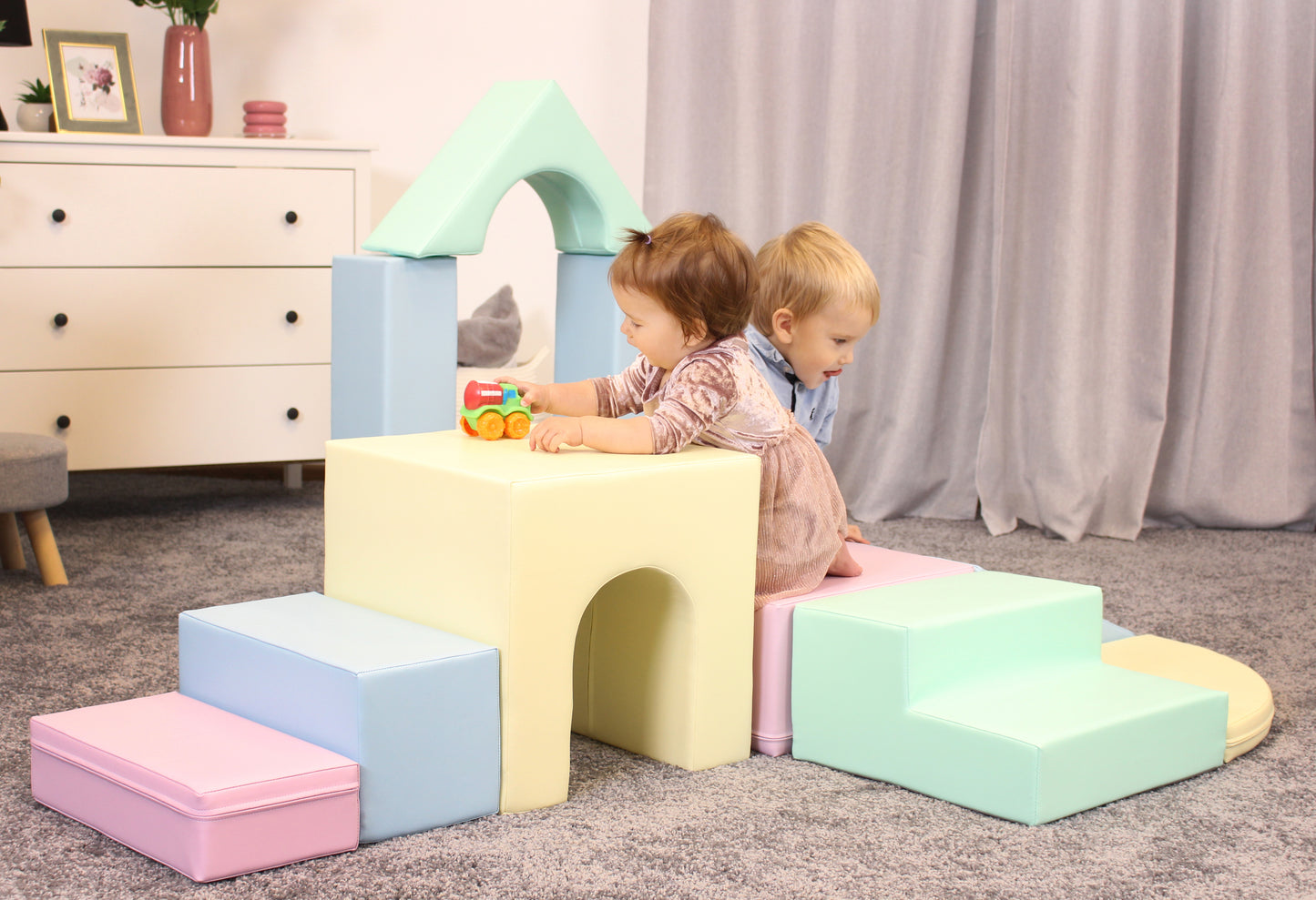 IGLU klimblokken 10 delige set foamblokken – Softplay Speelset
