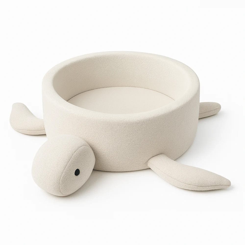 Schildpad ballenbak Crème Beige met 200 standaard ballen