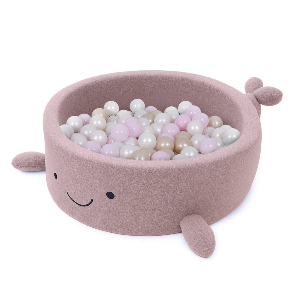 Walvis Ballenbak Shelly Bouclé – Raspberry Glaze Pink