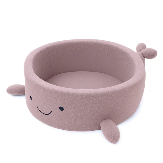 Walvis Ballenbak Shelly Bouclé – Raspberry Glaze Pink