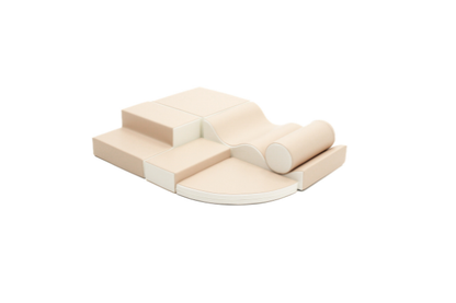 IGLU Explorer Zachte Speelset – Wit Beige Klimblokken