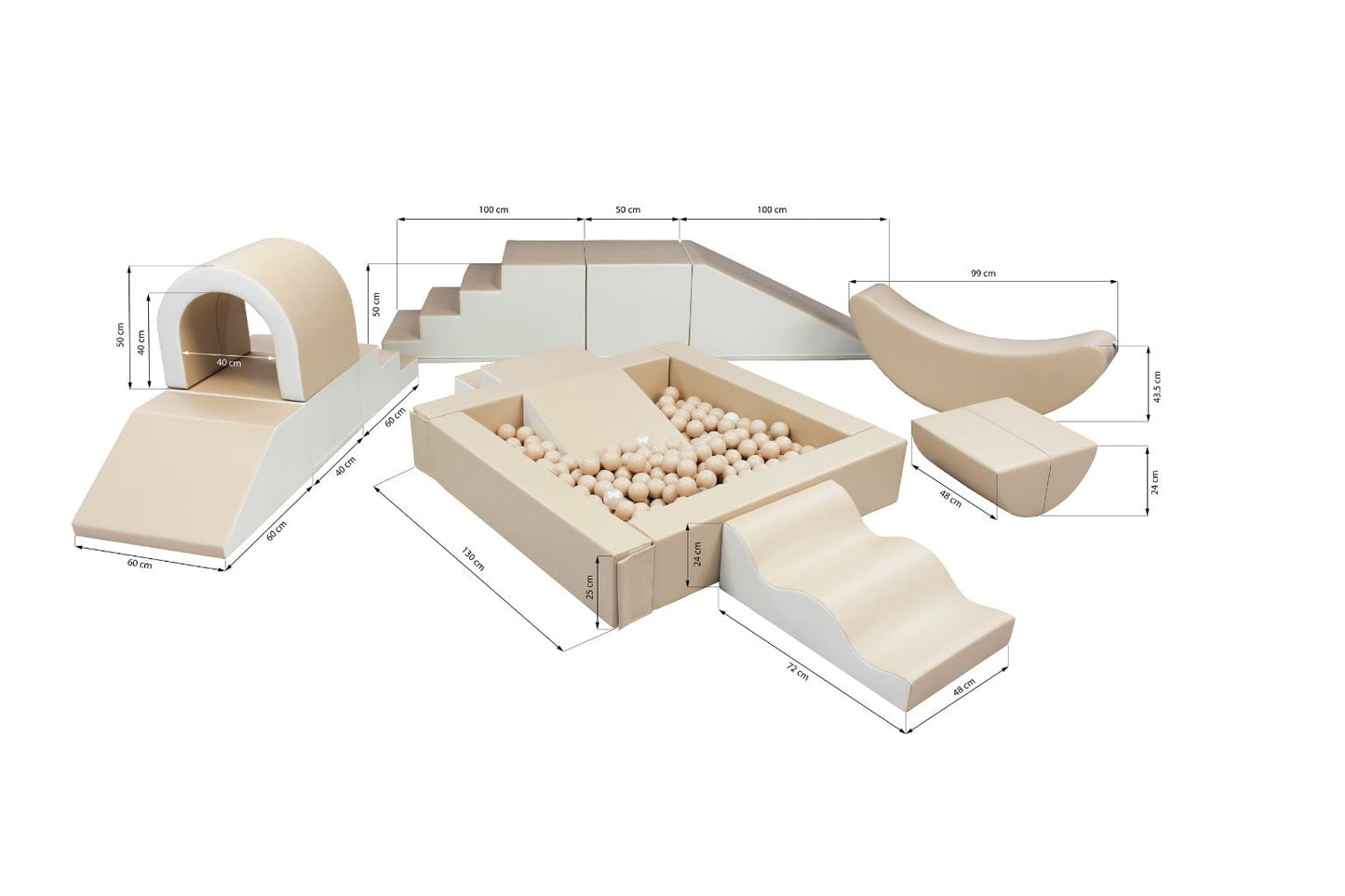 IGLU Party Set 12 delige speelset met ballenbak