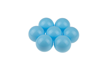 Ballenbakballen 7 cm Babyblauw