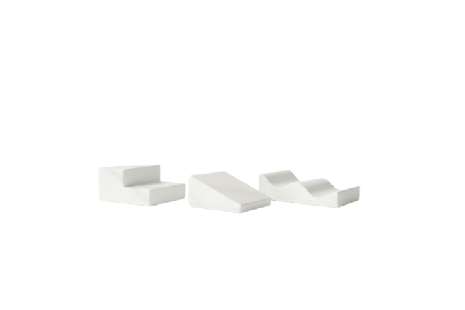 IGLU foamblokken WIT – 3-delige Softplay Set