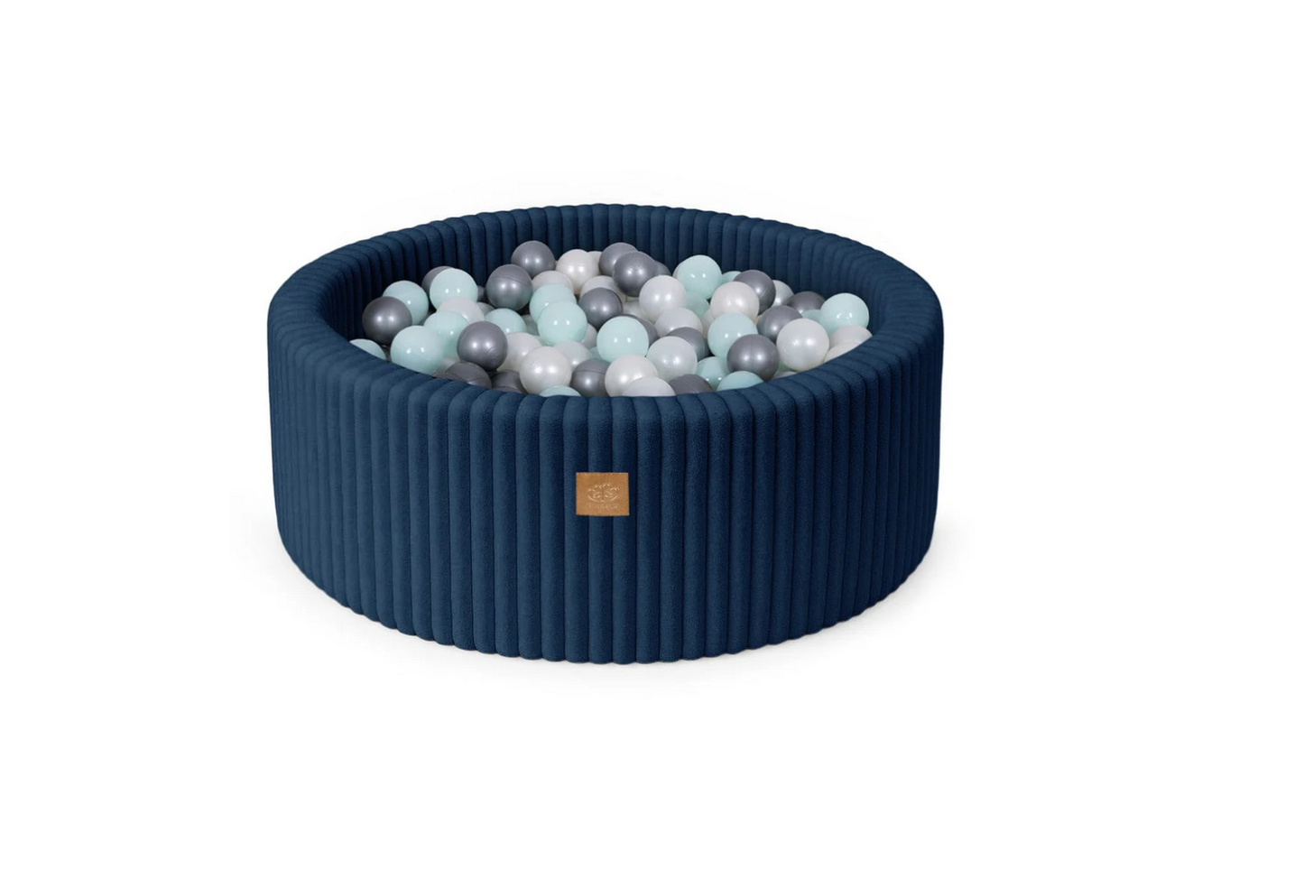 MeowBaby Churros Ballenbak 90x30 cm – Zachte Ribstof & Stijlvol Design