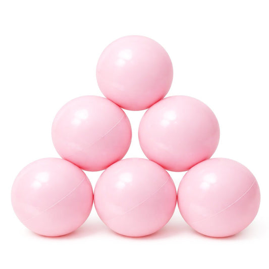 Ballenbakballen 7 cm Pastelroze