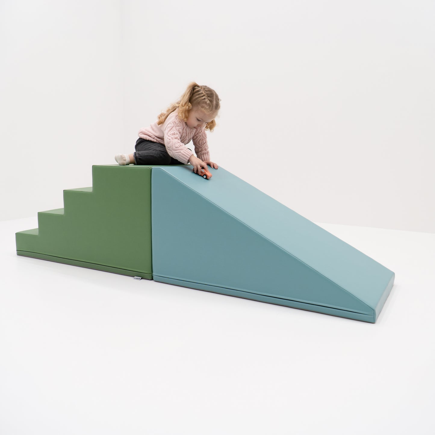 IGLU Trap & Glijbaan Set | Soft Play Foamblokken  | 5 kleuren
