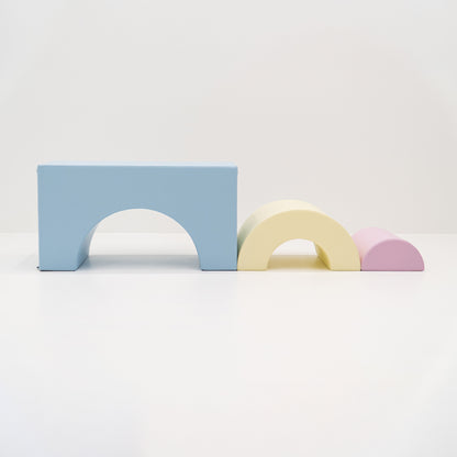 IGLU Balansbrug Regenboog in 2 kleuren