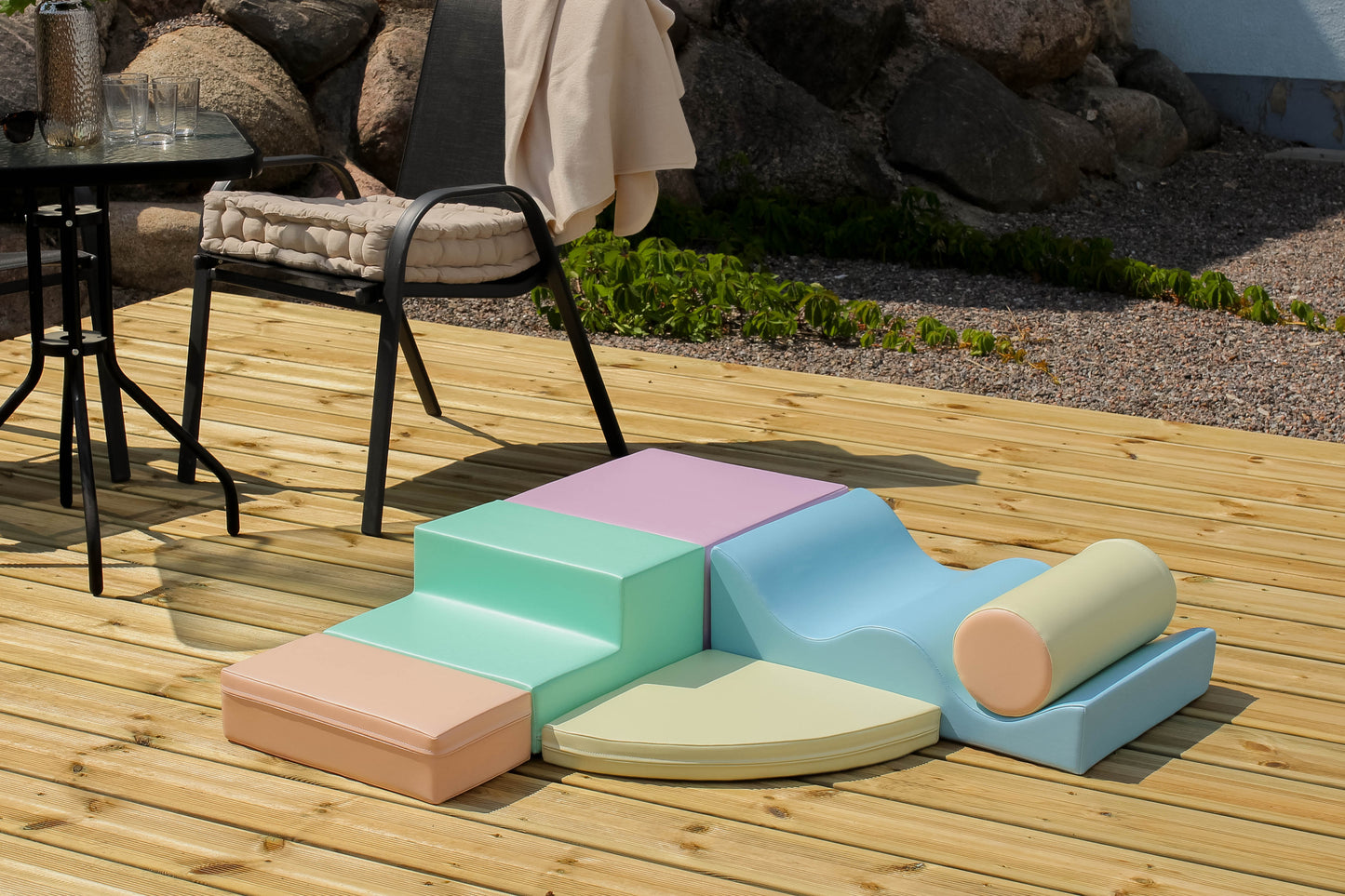 IGLU Explorer Zachte Speelset – Licht pastel Klimblokken