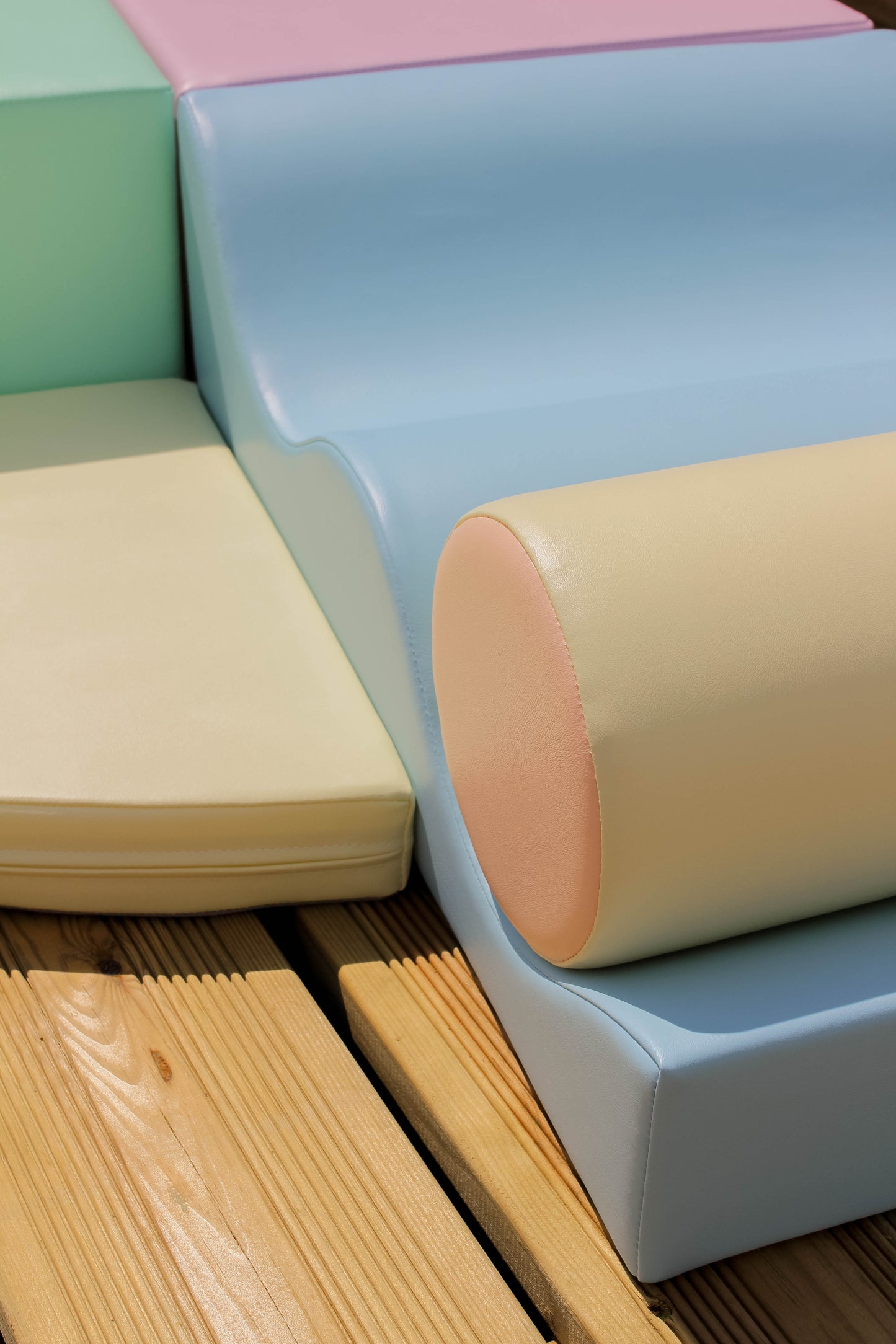 IGLU Explorer Zachte Speelset – Licht pastel Klimblokken