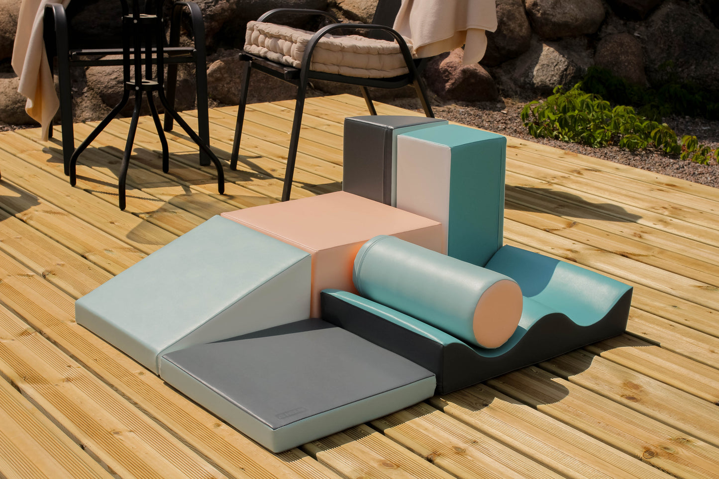 IGLU Discoverer foamblokken Set – Softplay Speelset | In 4 Kleurvarianten